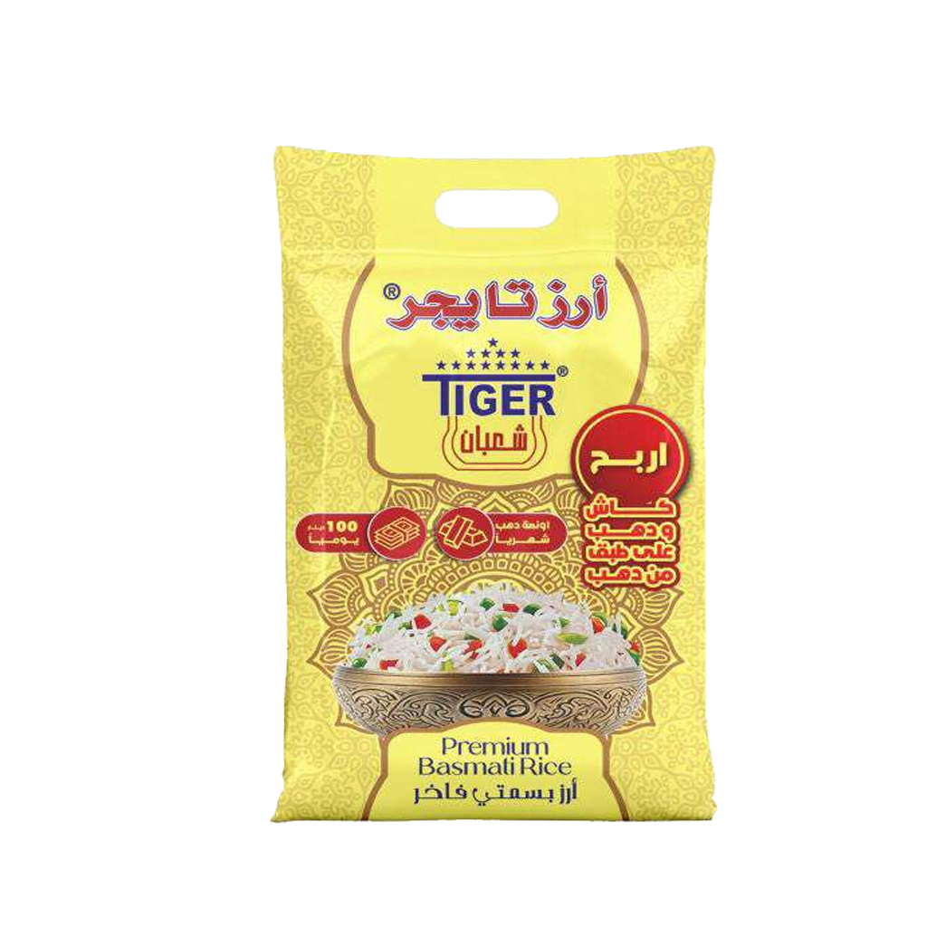 ارز تايجر بسمتي 3 كغم
