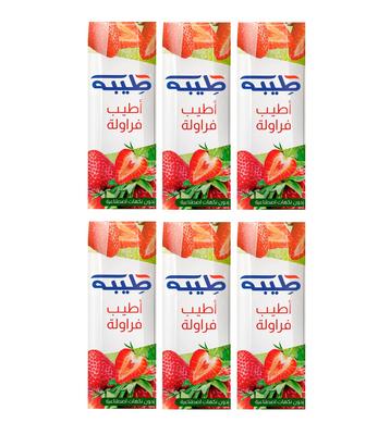 طيبة عصير فراولة 235 مل