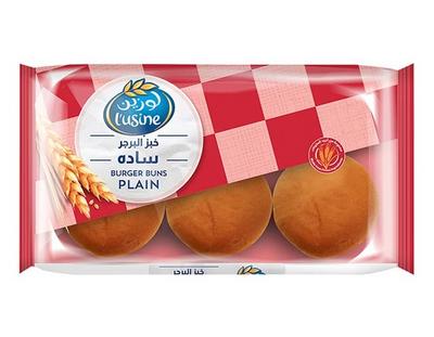 خبز لوزين برغر سادة 400 غم