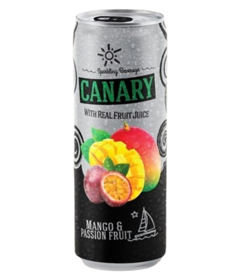 كناري عصير مانجو وفاكهة باشن 330 مل