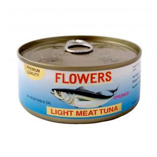 تونة الزهور بالزيت 160 غم
