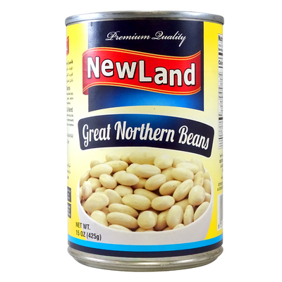 نيو لاند فاصوليا بيضاء 425 غم