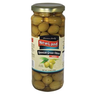 نيولاند زيتون اخضر اسباني 340 غم
