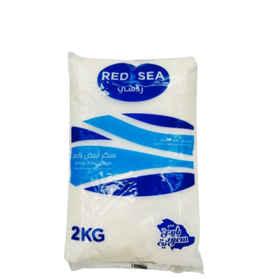 رد سي سكر أبيض ناعم 2 كغم
