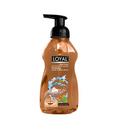 غسول لويال لليدين والجسم رغوة عنبر 500 مل