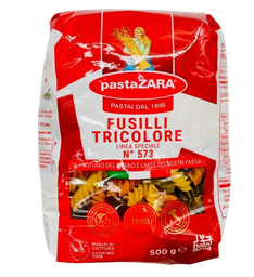 مكرونة زارا سبيرالي ثلاثية الألوان 500جم رقم 573
