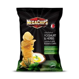 ميجا شيبس لبنة و اعشاب 75 جم