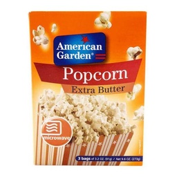 أميريكان جاردن - فشار ميكروويف بالزبدة 273 غم