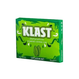 كلاست علك خالي من السكر بالنعناع 12 شريحة