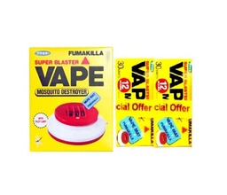 [ooo] فيب جهاز قاتل حشرات +٣٠قرص علبتين