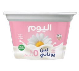 اليوم لبن يوناني بدون دسم 200 غم