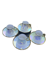 PT 02 الصافي طقم فناجين مصدف 12 قطعة