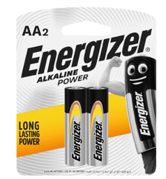 [ooo] AA انرجايزر بطاريات الكاناين بور 2 حبة