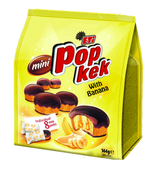 إيتي 8 قطع ميني بوب مع كعكة الموز 144 جم