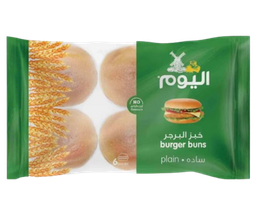 اليوم خبز برجر  سادة 6 قطع