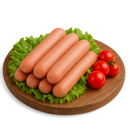 [00012] نقانق عجل مستورد  طازجة