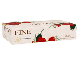 مناديل فاين كلاسيك وايت للوجه  طبقتان  100 منديل