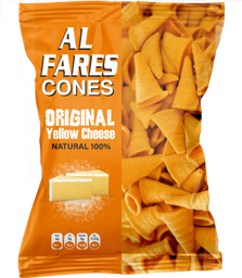 [00056] الفارس مقرمشات جبنة صفرا 300 غم