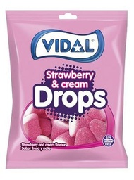 فيدال قطرات الفراولة والكريمة 90 جم