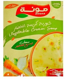 [00013] مونة شوربة كريمة الخضار 65 غم