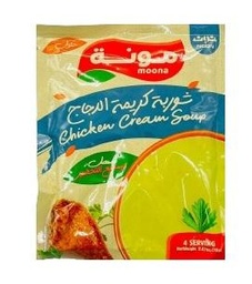 [00013] مونة شوربة كريمة الدجاج 70 غم