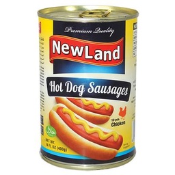 نيو لاند نقانق دجاج 400 غم