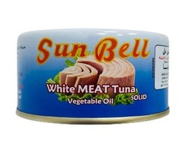 [00041] تونة صن بل وايت بالزيت 170 غم