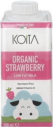 كويتا حليب عضوي بالفراولة 200 مل